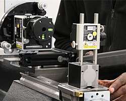 Sistema de alinhamento a laser Sistema de alinhamento a laser