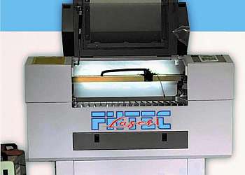 Máquina de gravação a laser em alumínio