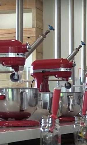 Sorvete com nitrogênio líquido Sorvete com nitrogênio líquido